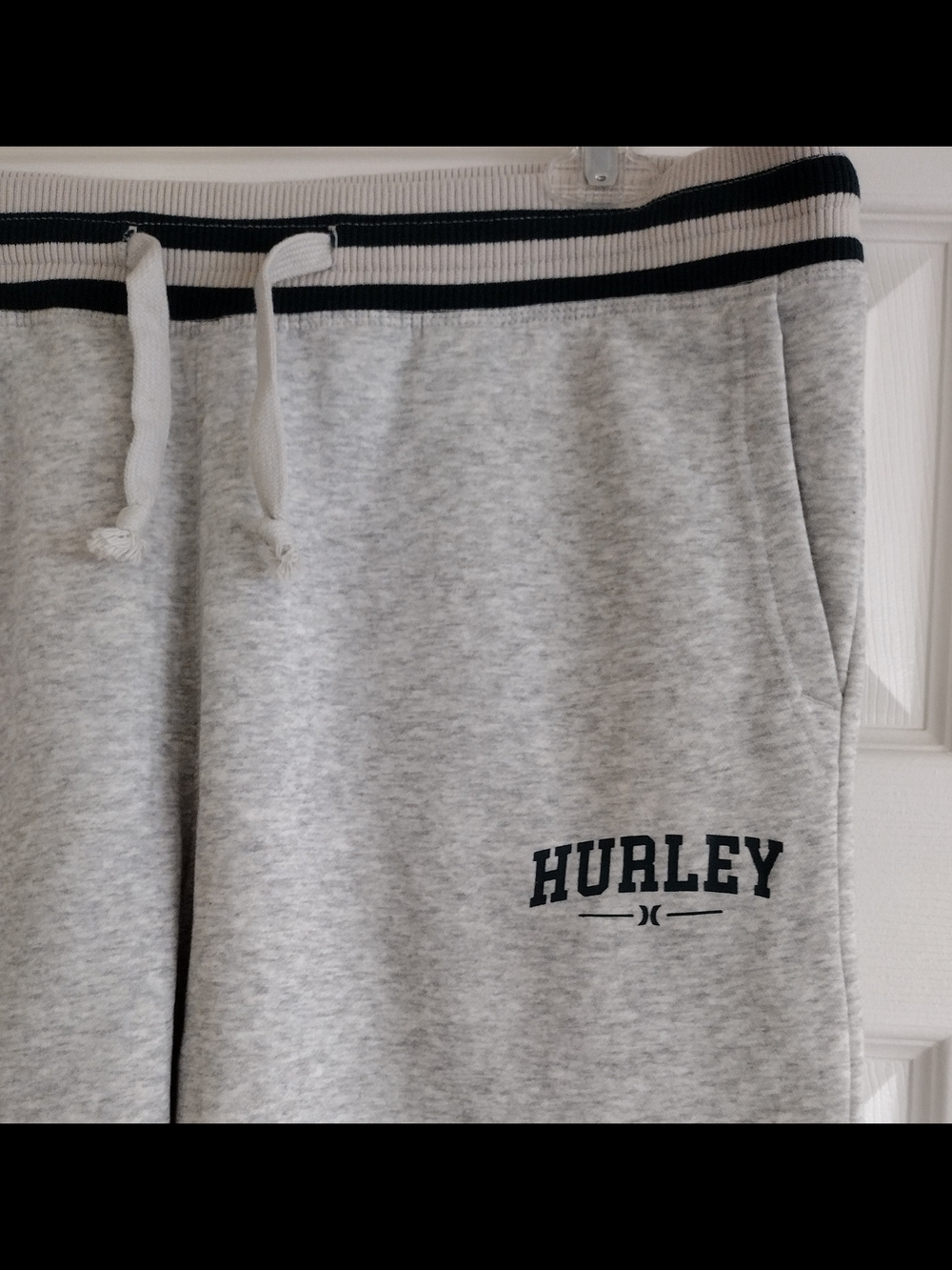 Hurley Grey Drawstring Sweatpants